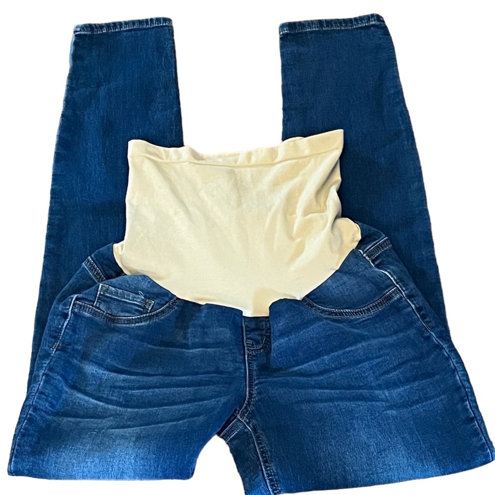 Indigo Blue Skinny Denim Jeans Sz L GUC - flaw* Bundle & price drops to $5